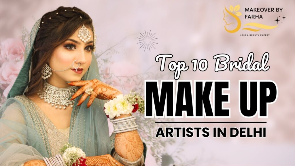 Bridal Air Brush Makeup, - Top Make-up artist in delhi